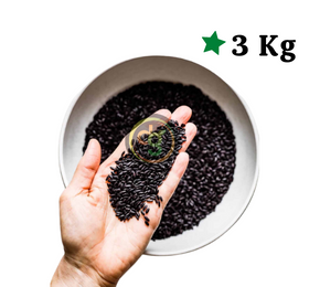 Black Rice / Chakhao Poirieton 3 Kg Pack